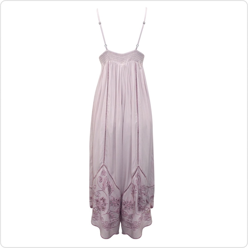 NEW! FREE PEOPLE light lavender jumpsuit - Picture 4 of 9